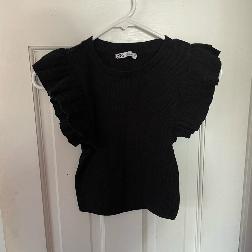Zara Black Top